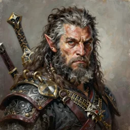 portrait painting of a dwarven berserker, sharp focus, award - winning, trending on artstation, masterpiece, highly detailed, intricate. art by wayne reynolds