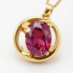 gold ouroboros ruby jewelry macro product photo