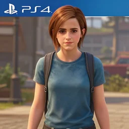 emma watson in life is strange, ps 4, video game still