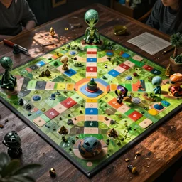 A alien board game