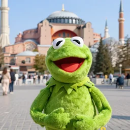 kermit is in istanbul