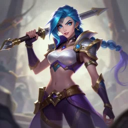 digital art illustration of evelynn from league of legends
