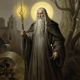 a Wise Sorcerer, by John Howe
