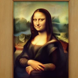 mona lisa as cave - painting!!!!!!!!!!!!!!!!!!!!!!!!!!!! - n 4