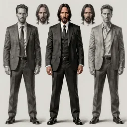 full body character concept art of john wick | | distinct - fine, key visual, realistic shaded perfect face, fine details by stanley artgerm lau, wlop, rossdraws, james jean, andrei riabovitchev, marc simonetti, sakimichan, and jakub rebelka, trending on artstation