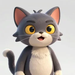 hyper realistic character portrait of snarf from thundercats