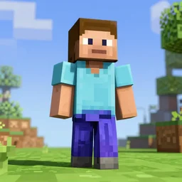 genshin impact in the style of minecraft, 4 k, unreal engine 5, raytraced