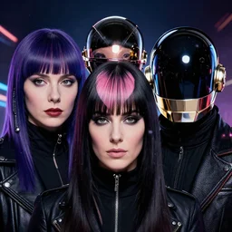 scene from twrp Starlight Brigade and daft punk Interstella 5555, perfected faces, 8k, hd, high resolution
