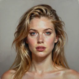 ultra realistic portrait painting of deborah ann woll, art by stanley artgerm, 4 k, ultra realistic, highly detailed, epic lighting