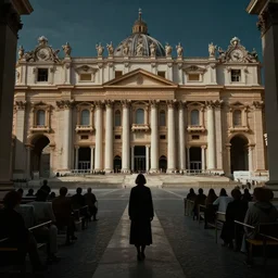 Secrets inside the Vatican, Horror,Trending artstation, cinematográfica, digital Art