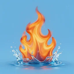 fire if it were made of water