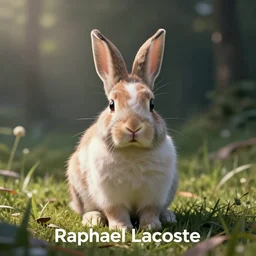 cute rabbit by raphael lacoste, featured on artstation