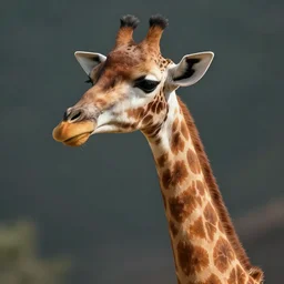beautiful anime giraffe woman , fantasy, extreme detail, photorealism, octane render, cinematic lighting.