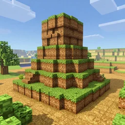 minecraft starter base in the badlands biome