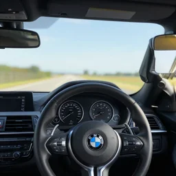 on - board bmw m 4 gt 4 looking at eau rouge, driver is asleep