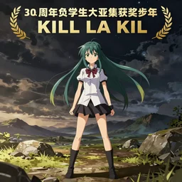 An Anime in a Kill La Kill Style