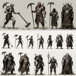 hammerer concept art, long shot, beksinski, wayne barlowe, adrian smith concept art, ruan jia, weta workshop the hobbit, trending on artstation, dark soul concept art, elden ring concept art, demon soul concept art, the witcher concept art