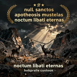 ⛓ 🐪 🦦 null sanctos ⛩ apotheosis mustelae ⛪ noctum libati eternas 🏴☠