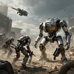 future robotic warzone
