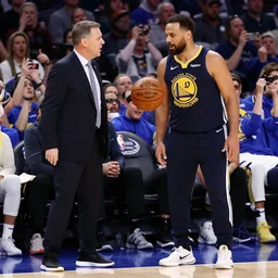 nba television footage depicting charles manson coaching the golden state warriors