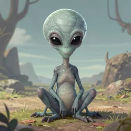 Pierre the gray alien