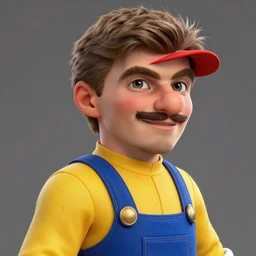 Portrait of Max Verstappen as Waluigi, studio lighting, model, HDR, 24MP, fantasy, high detail, elegant, digital painting, natural light, vibrant, intricate, textured skin, highly detailed, artstation, sharp, focus, illustration, Anna Dittmann, Ilya Kuvshinov, Nikolay Makovsky
