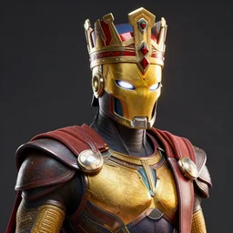 suit of wakanda armor king helmet queen tribal afrika color joy global illumination ray tracing hdr fanart arstation concept art, matte, by anton fadeev by beeple and thomas kinkade 4 k, trending on artstation