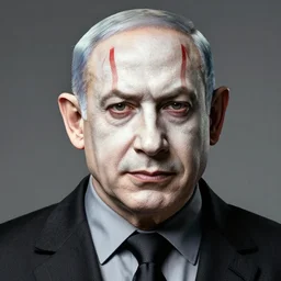 benjamin netanyahu as pinhead from hellsraiser, highly detailed