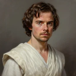 peter dinklage as princess leia, digital painting, extremely detailed, 4 k, intricate, brush strokes, mark arian, artgerm, bastien lecouffe - deharme