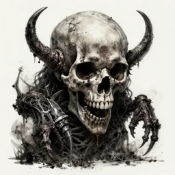 lovecraftian skull monster by h. p lovecraft