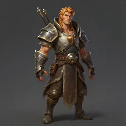 game ready fantasy character, hand painted textures, trending on artstation, favorite