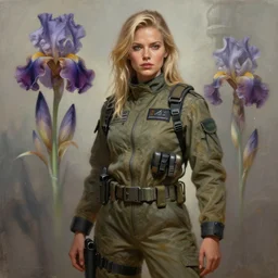 epic professional digital art of attractive female swede wearing air force jumpsuit, painting, by leesha hannigan, iris van herpen, joelle julie artstation, cgsociety, wlop, epic, much wow, much detail, gorgeous, detailed, cinematic, masterpiece