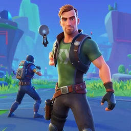 walter white in fortnite gameplay by greg rutkowski