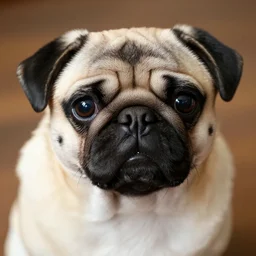 a stuffed Pug