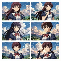 storyboard art from the anime fate