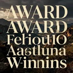 award - winning font family, multiple awards, praised by critics, typeface, graphic design, detailed