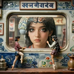 anamorphic, fuji gfx, 2 0 0 mm ; beautiful hyperrealistic film still from nepal movie of wired devanagari brain map scene in style of 1 9 9 0 s frontiers in miniature porcelain retrofuturism deep emboss macro design architectural art studio photography magazine devanagari banner still life seinen manga extreme closeup portrait edition, real - life shinkansen window view porcelain izakaya sign, highly detailed, eye contact, pointe poses, 8 k