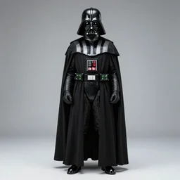 Darth Vader inspired dress, Photo studio, commercial photo, artstation trend, HDR