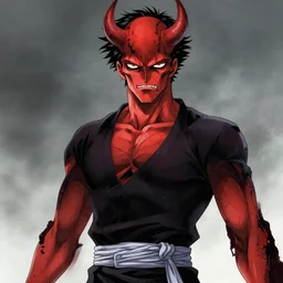 a demon from hell by hirohiko araki