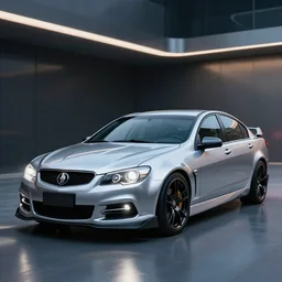 futuristic reimagining of the holden vk commodore