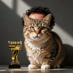 a photo of Pavarotti when he was a cat