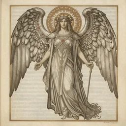 highly detailed doom medieval illuminated manuscript concept art drawing, angel wings designs, intricate and stylized ethereal designs by zdizslaw beksinski, kilian eng, alphonse mucha