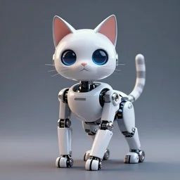 Robotic Cat, trending on artstation, artstationHD, artstationHQ, unreal engine, 4k, 8k