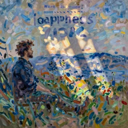 happiness art by hingre and monet