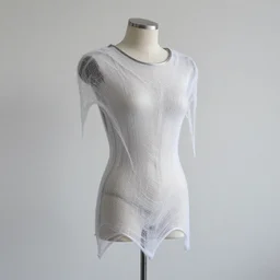 an armour made out of spider silk by greg rutkowski