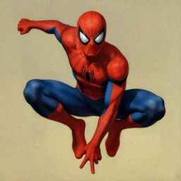 spiderman, marvel, artwork by nicholas roerich