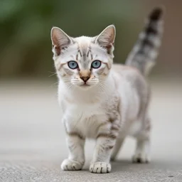 a feline sealpup - kitten - hybrid, animal photography