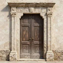 the ancient stone door, art by donato giancola and greg rutkowski, digital art, trending on artstation, symmetry!!