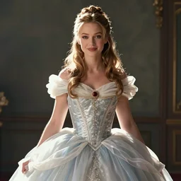 photo of mila kunis in a beautiful princess dress