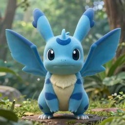 photograph of a tropical blue striped realistic parasect animal, ultra detailed, 8 k, cinematic lighting, symmetrical, natural background, trending on artstation, pokemon, pixar